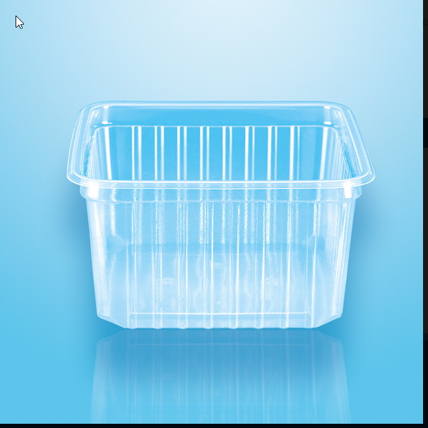 Quadratisches Rack PP 500 cm³ Quadraboxx 110x110x60mm 50 st